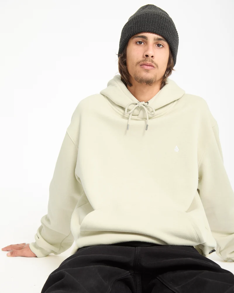 Single Stone Hoodie - Light Beige