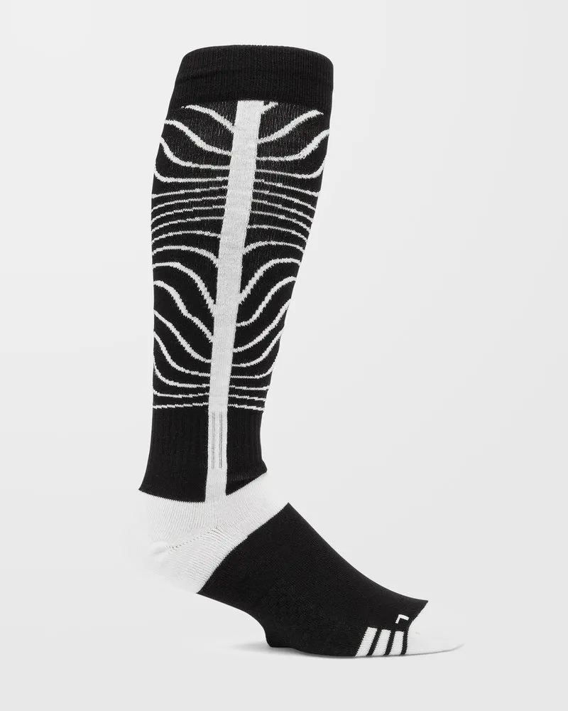 Heavy Over-The-Calf Socken - Black