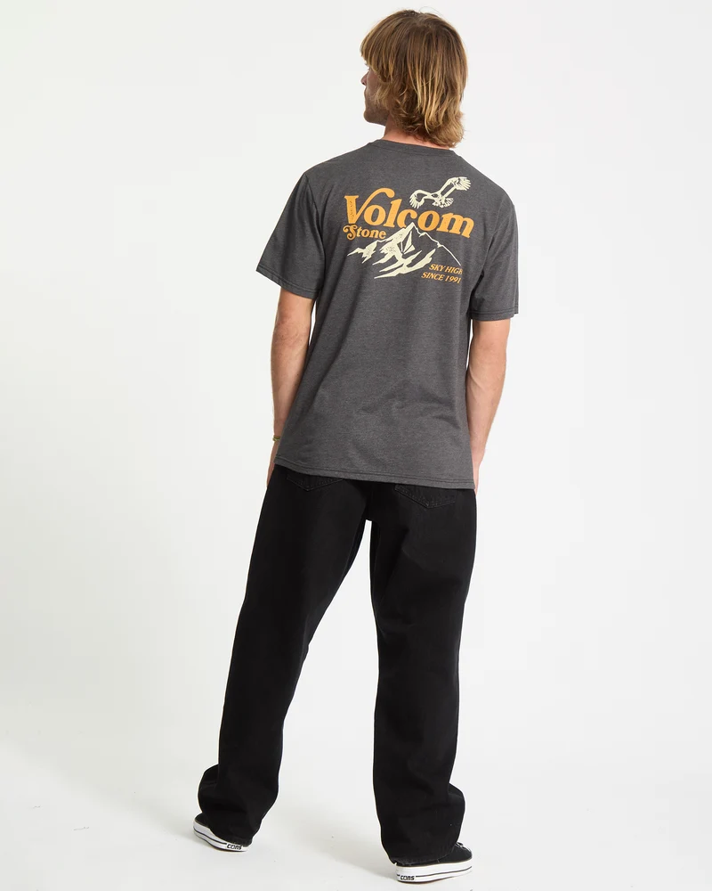 Back Country T-Shirt - Heather Black