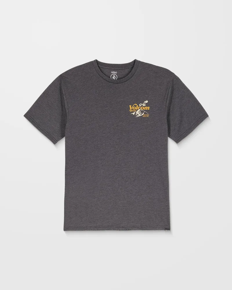 Back Country T-Shirt - Heather Black