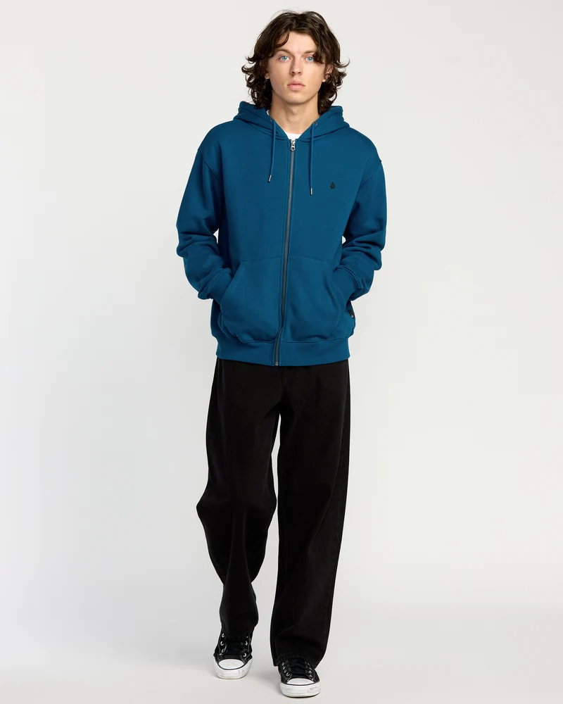 Single Stone Kapuzenjacke - Cosmic Blue