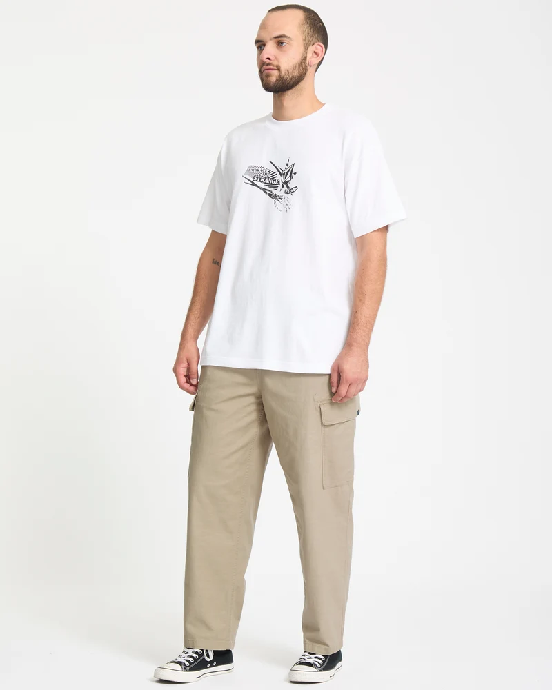 Billow Tapered Cargo-Hose - Khaki
