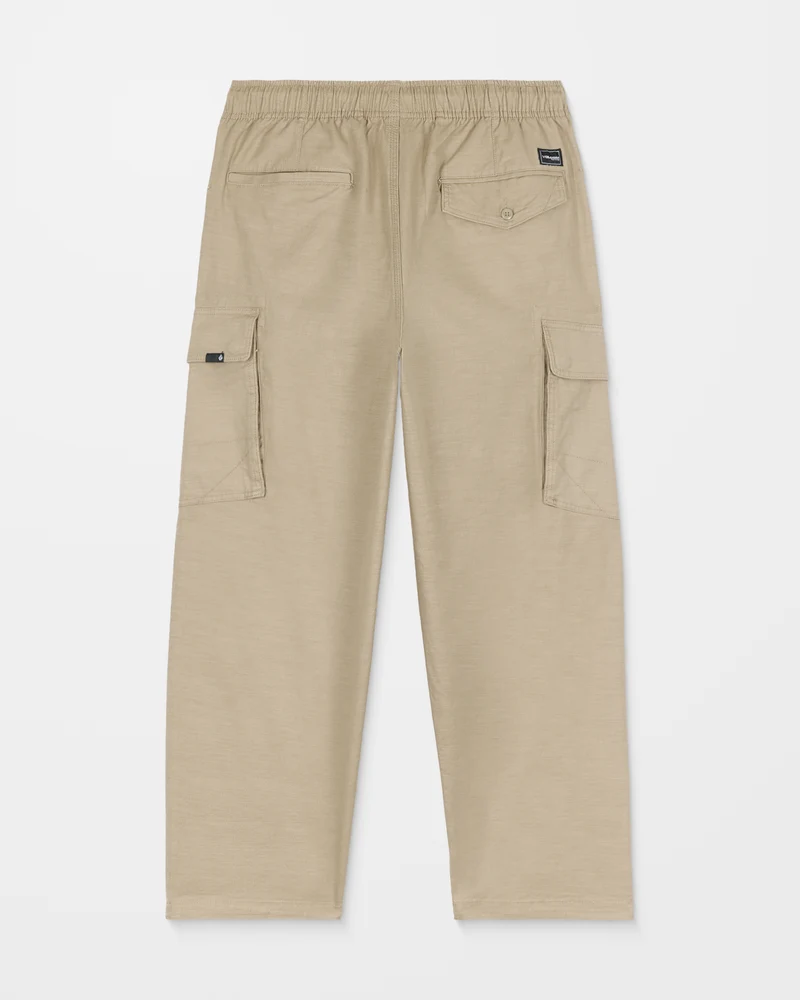 Billow Tapered Cargo-Hose - Khaki