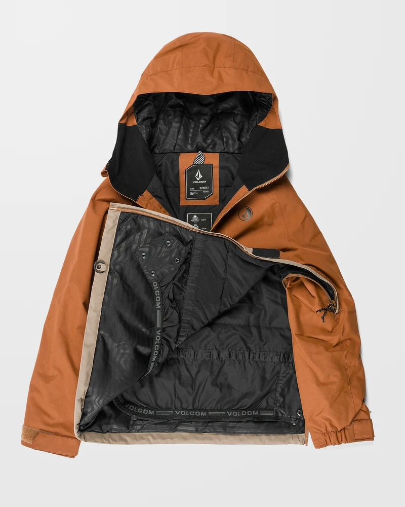 Sluff Insulated Jacke - Caramel - (KINDER)