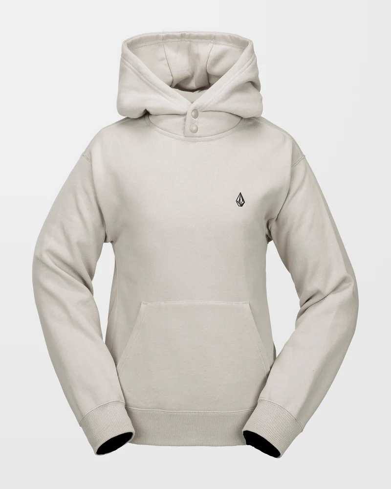 Costus Fleece Kapuzenpullover - Stone