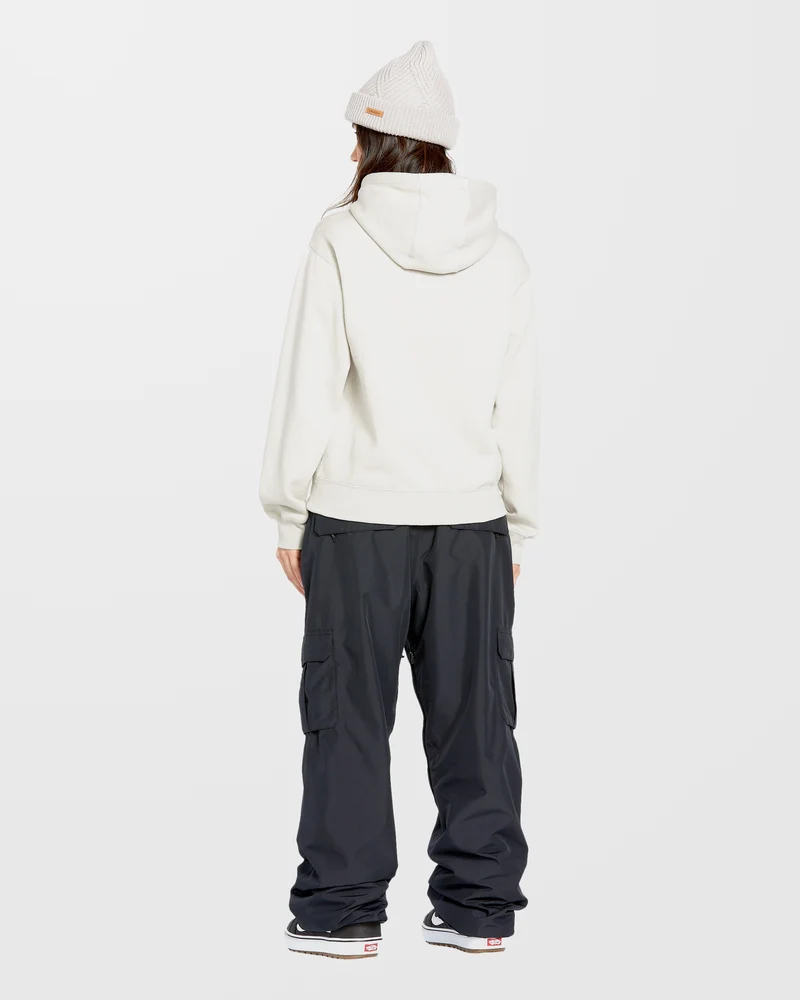 Costus Fleece Kapuzenpullover - Stone