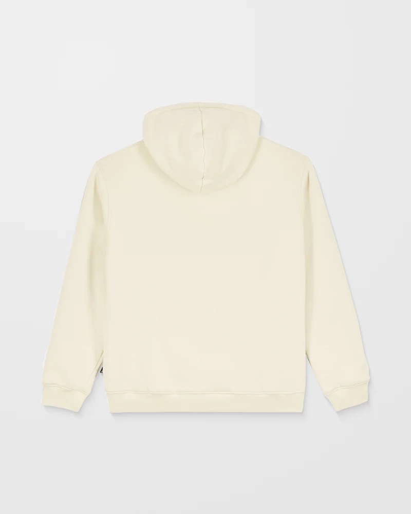 Single Stone Gefütterter Zip Hoodie - Light Beige