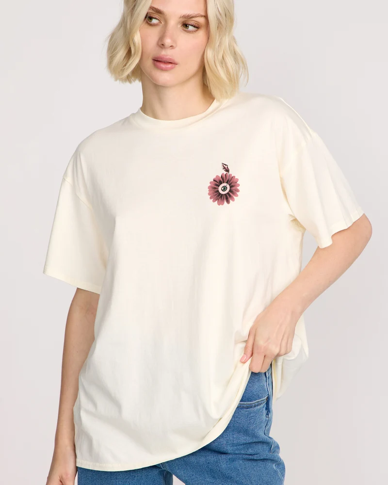 Lock It Up T-Shirt - Bone