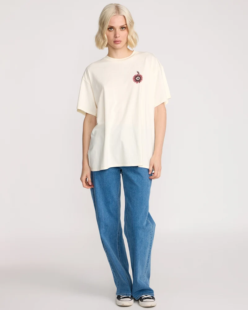 Lock It Up T-Shirt - Bone