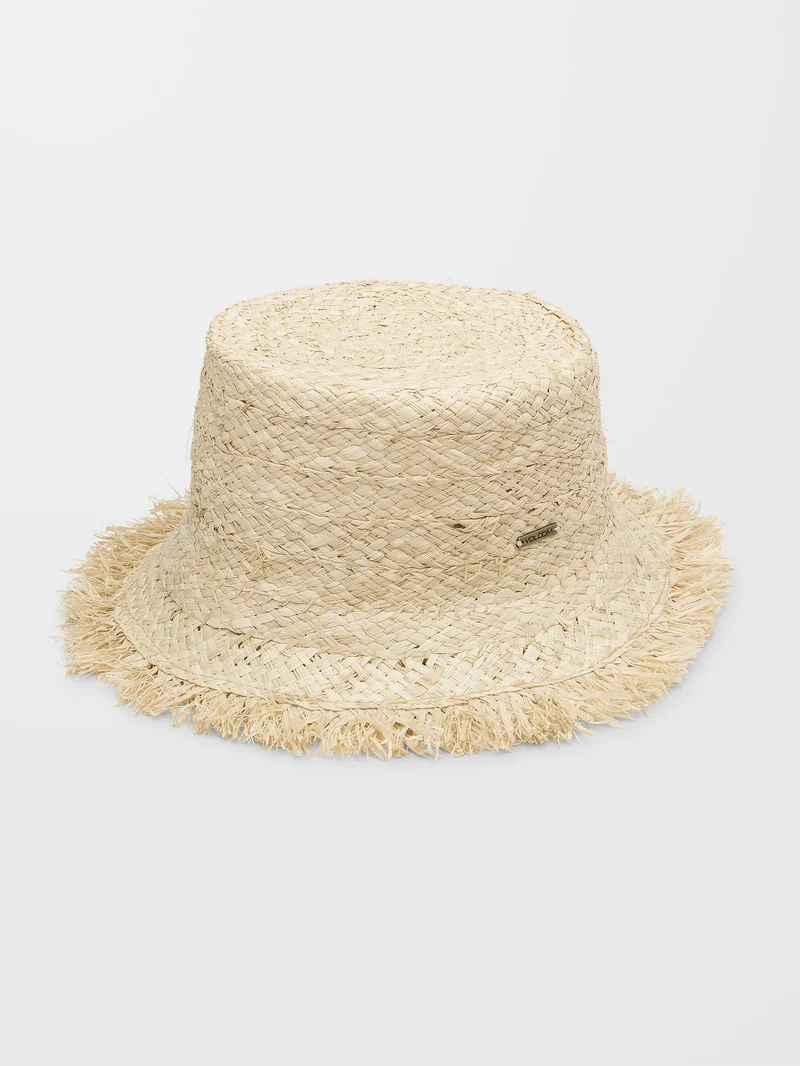 Sunny Stroh Bucket Hat - Natural