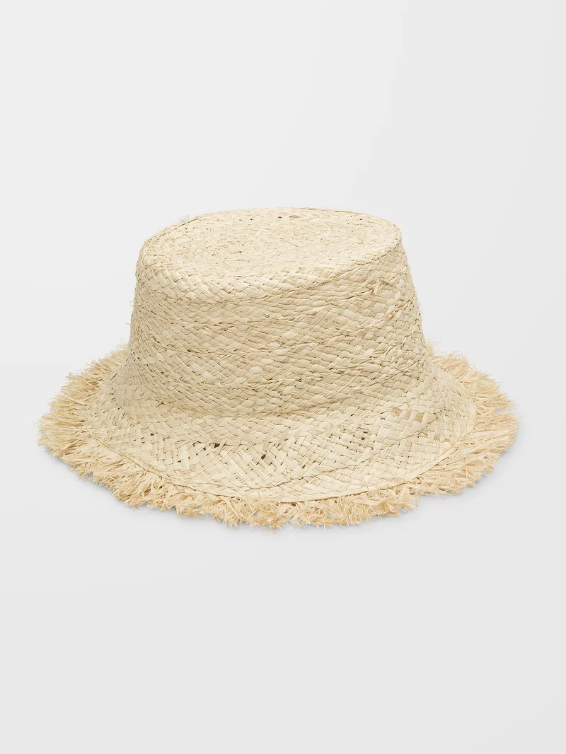 Sunny Stroh Bucket Hat - Natural