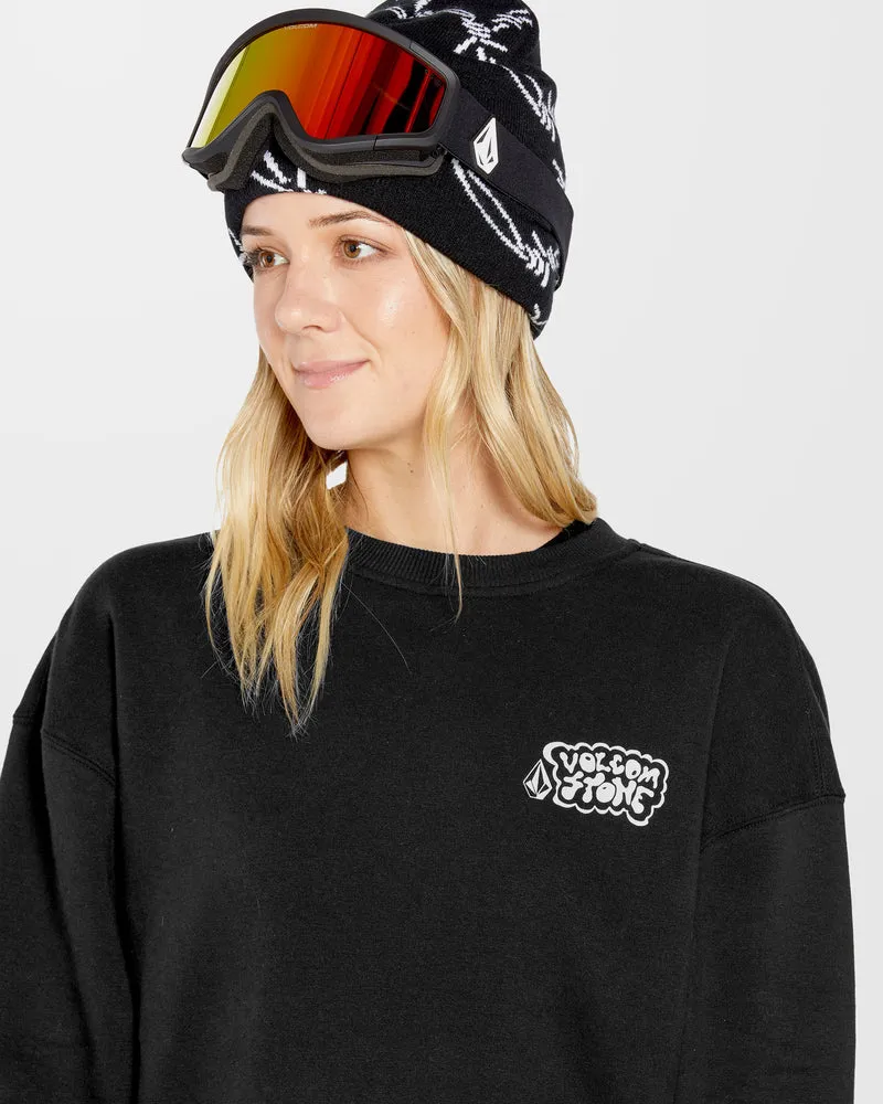 Essential Fleece Pullover - Black