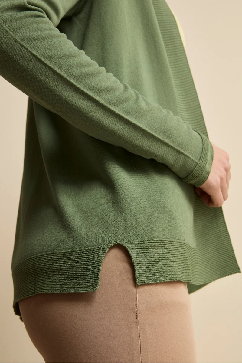 Cardigan aperto - KAKI