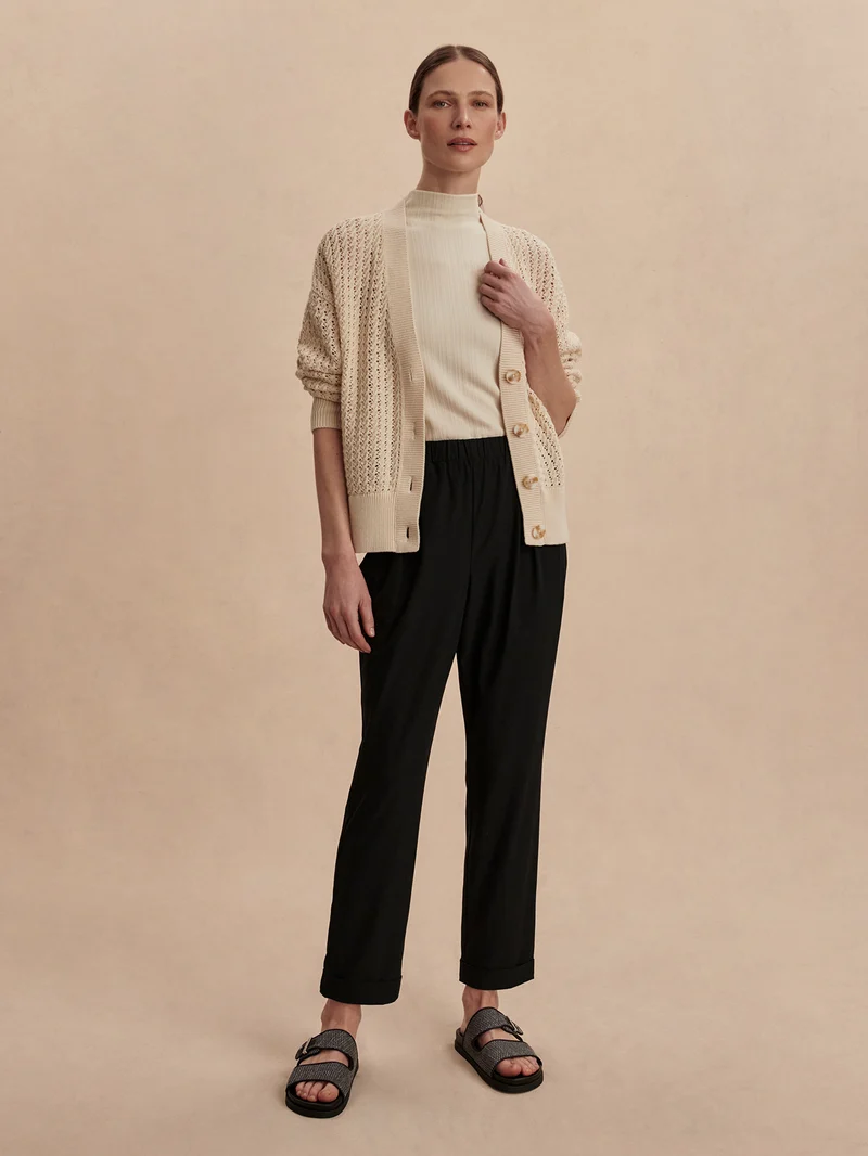 Lightweight Stretch Pleated Travel Pant Regular