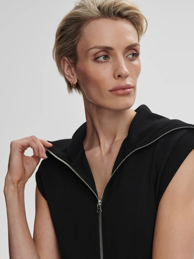 Rebecca Zip Through Dress