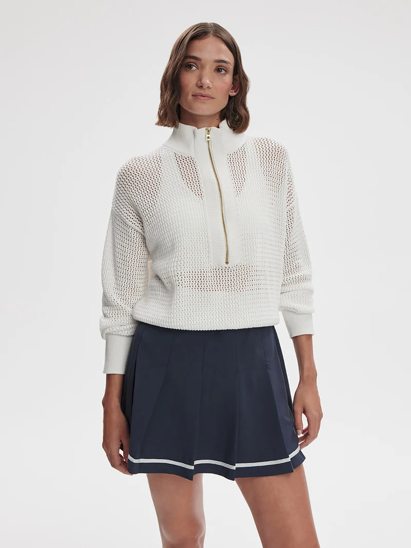 Aurora Half Zip Knit