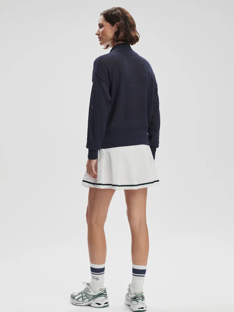 Aurora Half Zip Knit