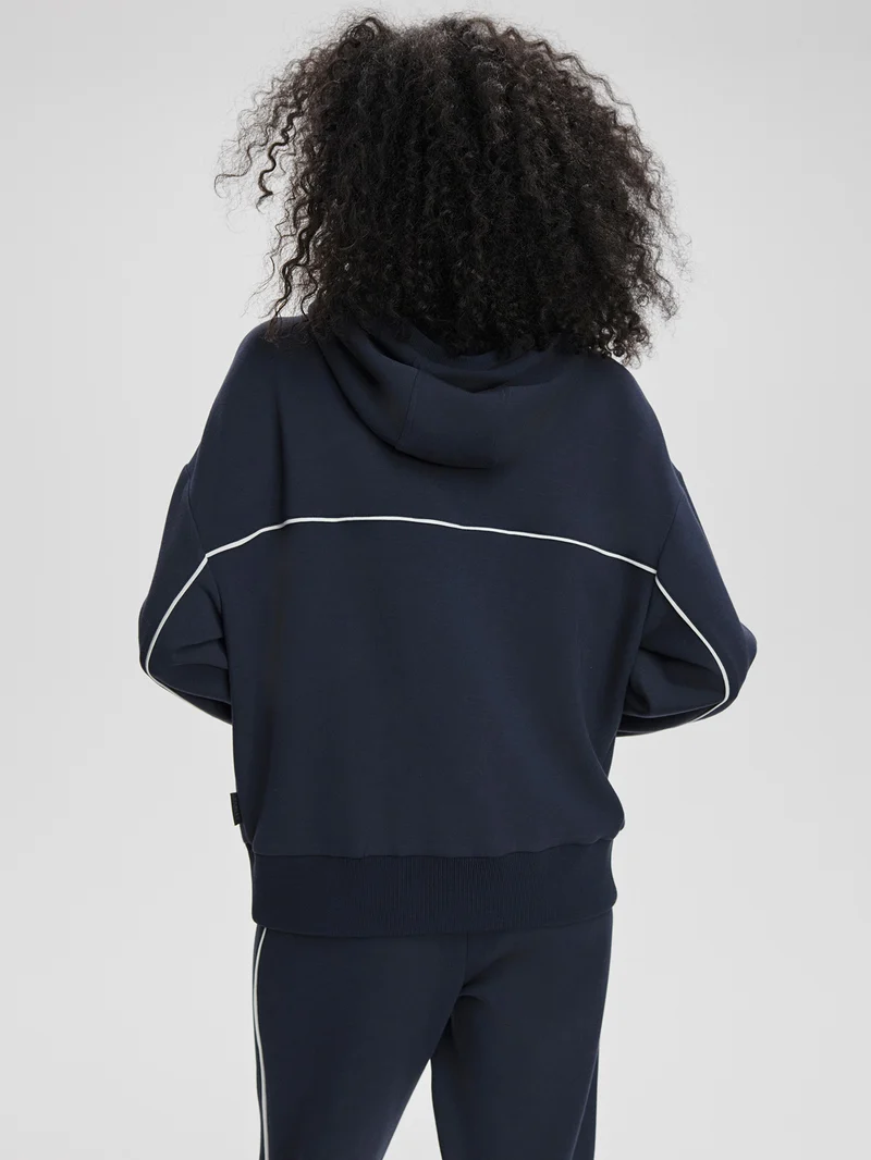 Gia Zip Through Hooded Sweat