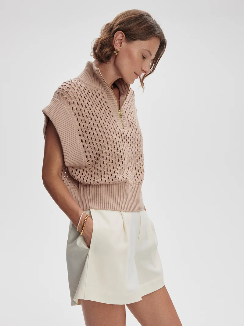 Gaines Half-Zip Knit