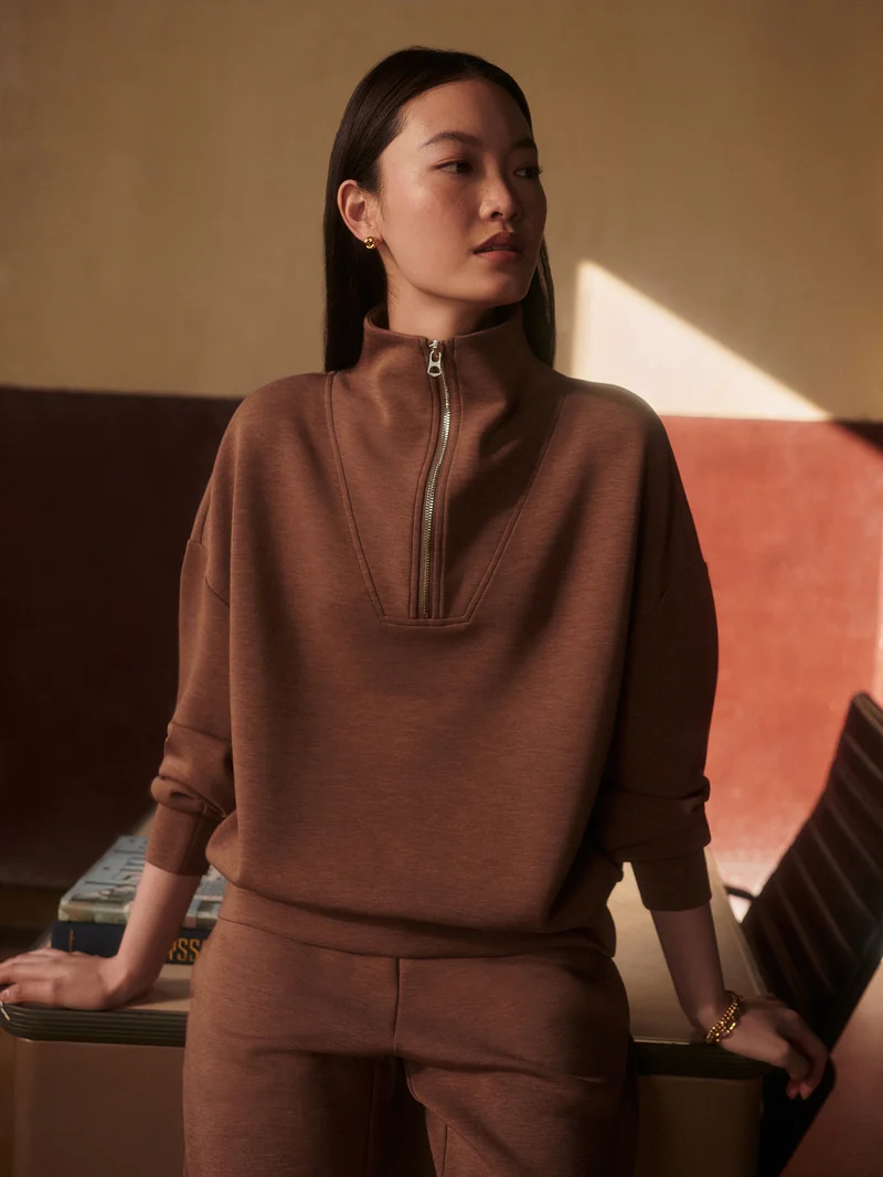Hawley Half Zip Sweat