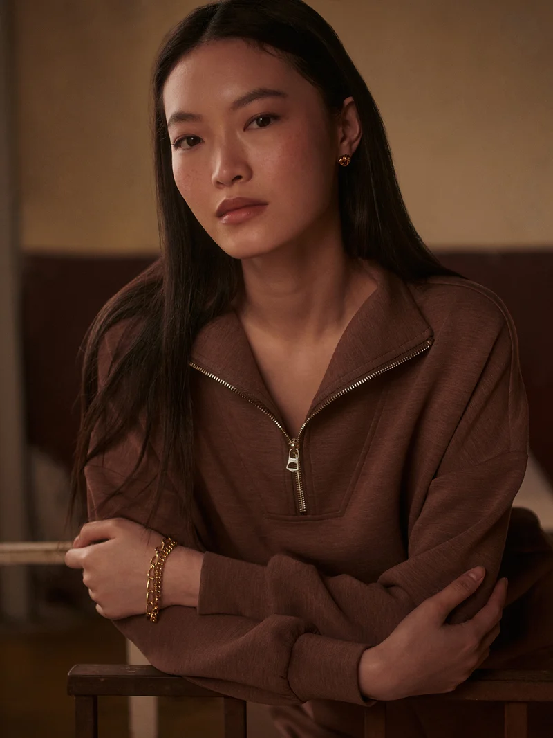 Hawley Half Zip Sweat