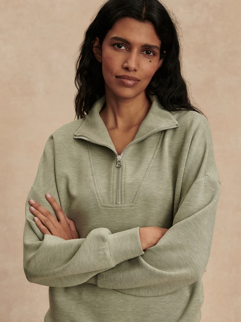 Hawley Half Zip Sweat