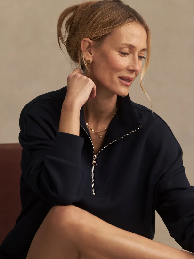 Hawley Half Zip Sweat