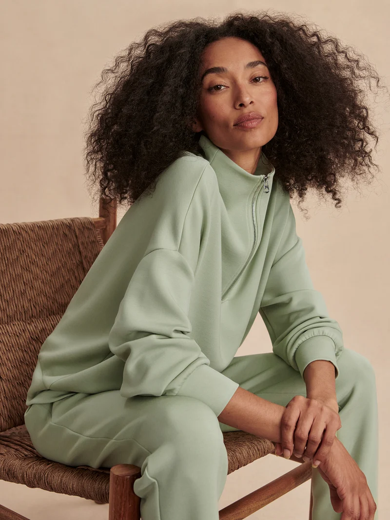 Hawley Half Zip Sweat