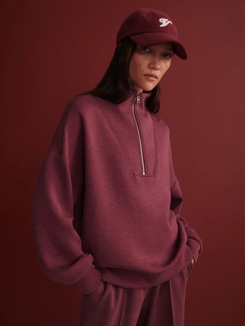 Hawley Half Zip Sweat