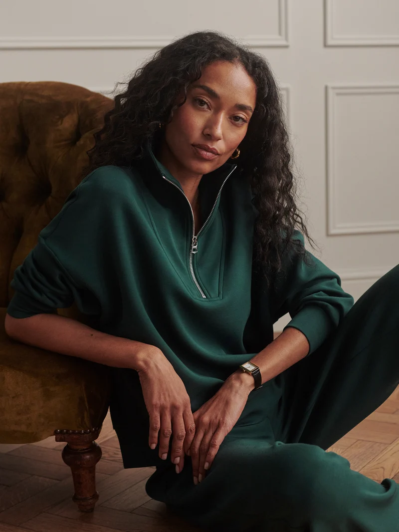 Hawley Half Zip Sweat