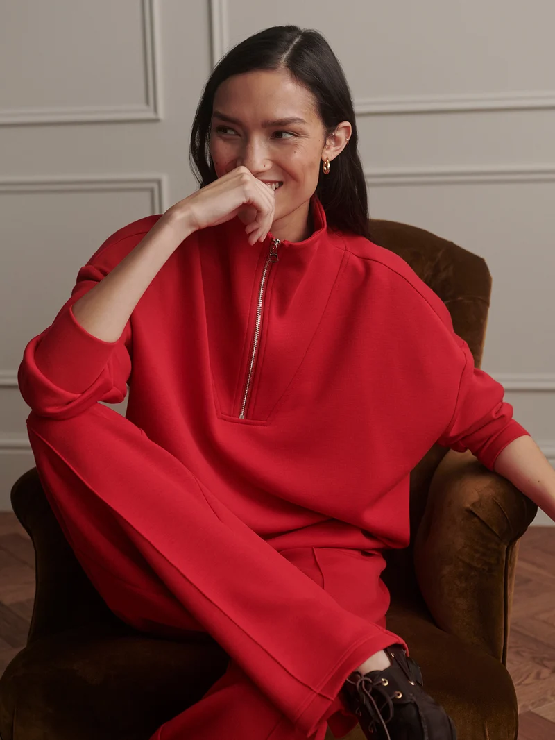 Hawley Half Zip Sweat