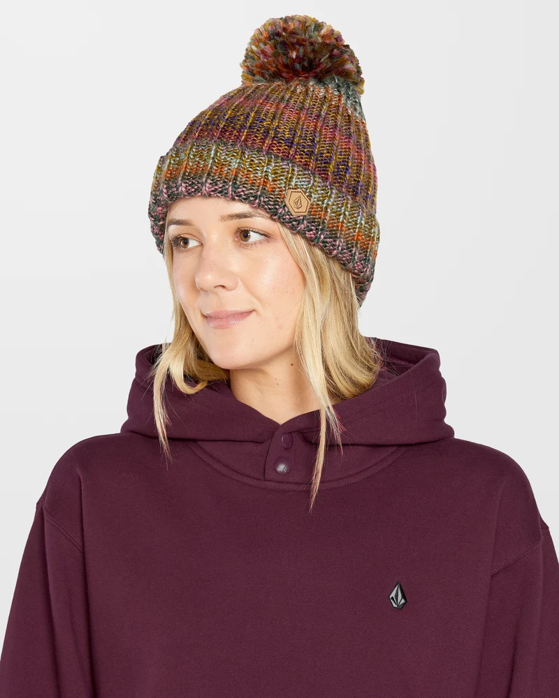 Costus Fleece Kapuzenpullover - Burgundy