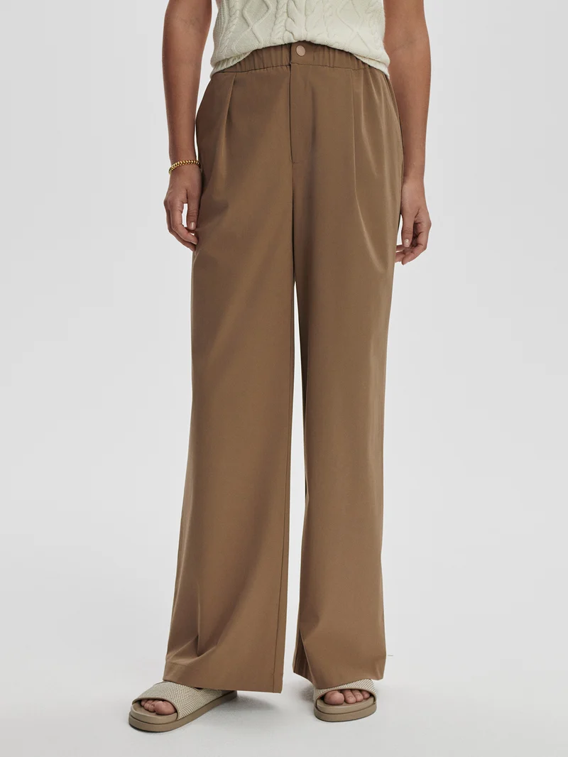 Lightweight Stretch Wide Leg Travel Pant Regular