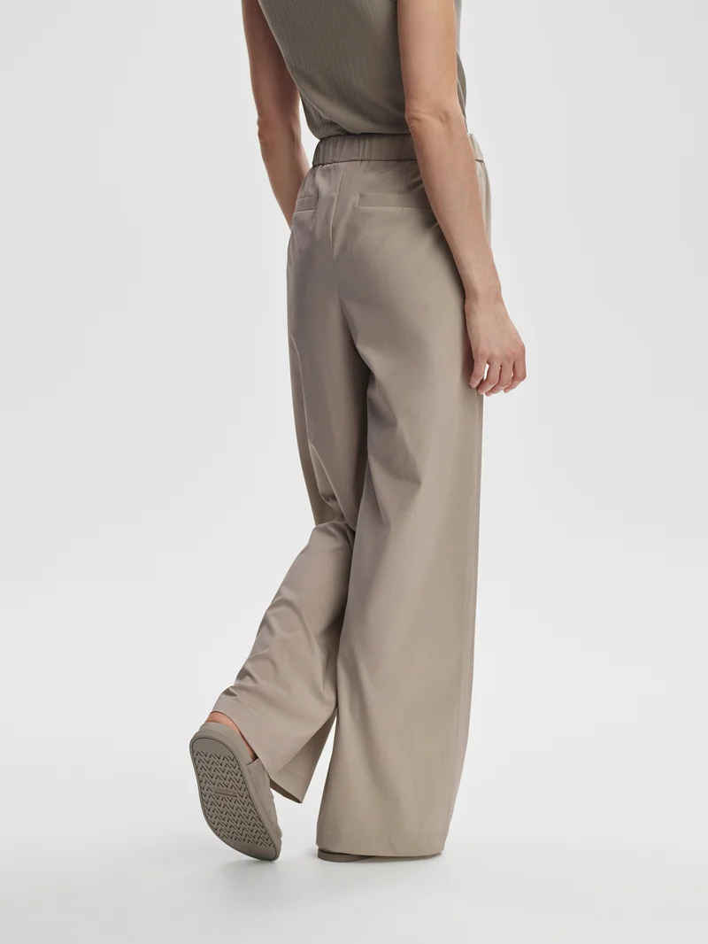 Lightweight Stretch Wide Leg Travel Pant Long