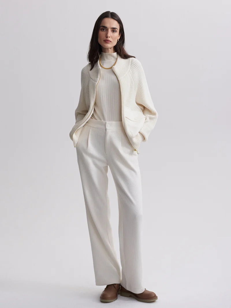 Tessa Zip-Through Knit Jacket
