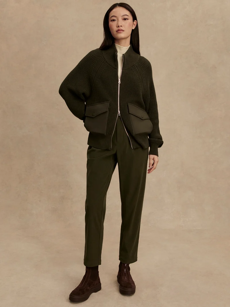 Tessa Zip-Through Knit Jacket