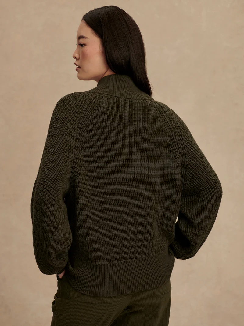 Tessa Zip-Through Knit Jacket
