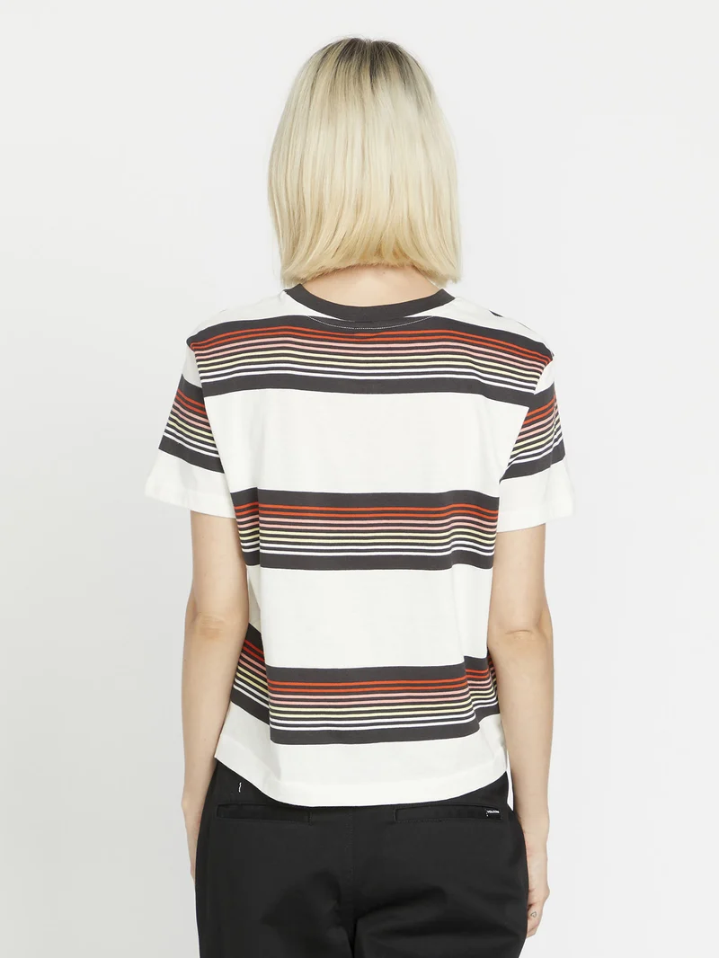 Halite Stripe T-Shirt - Firecracker