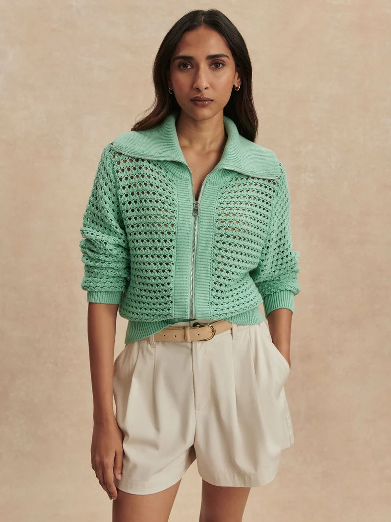 Eloise Full Zip Knit