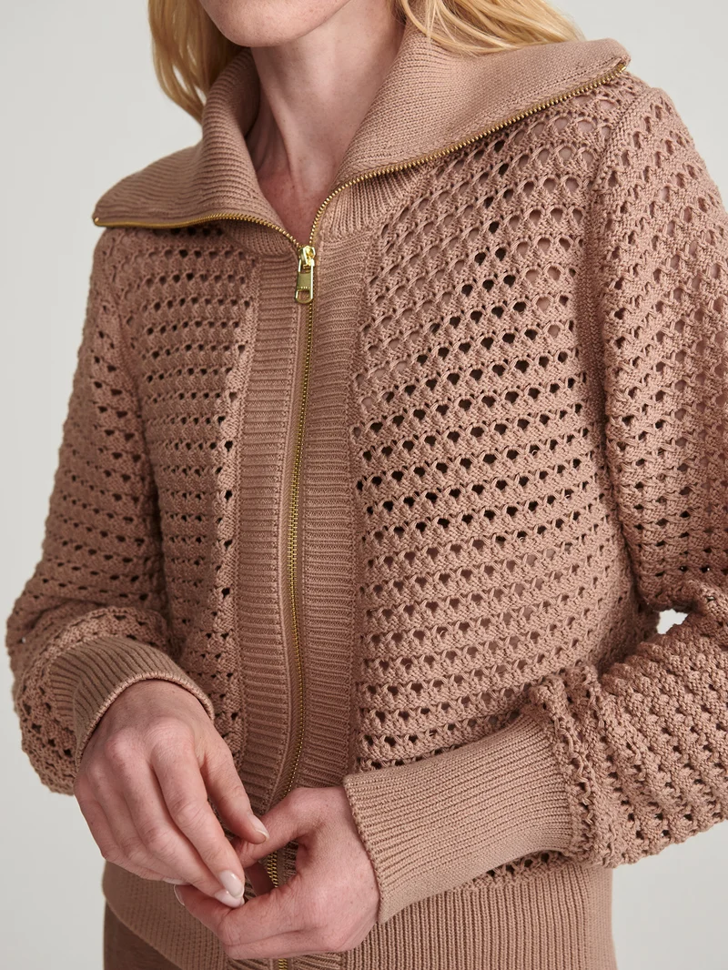 Eloise Full Zip Knit
