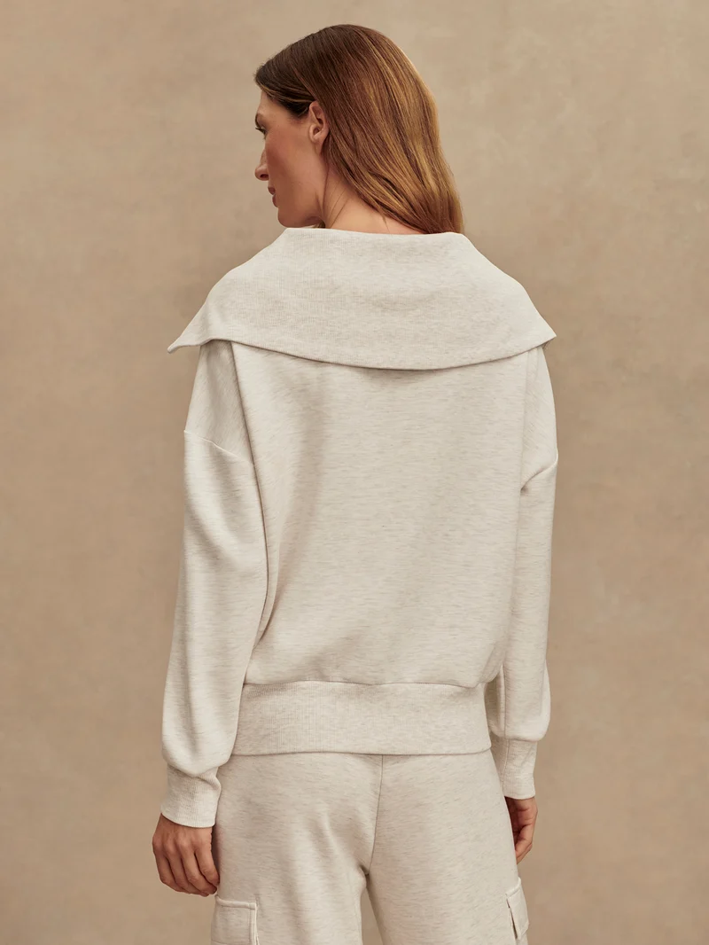 Catherine Half Zip Sweat