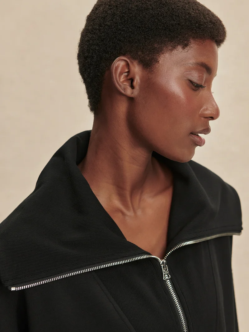 Catherine Half Zip Sweat
