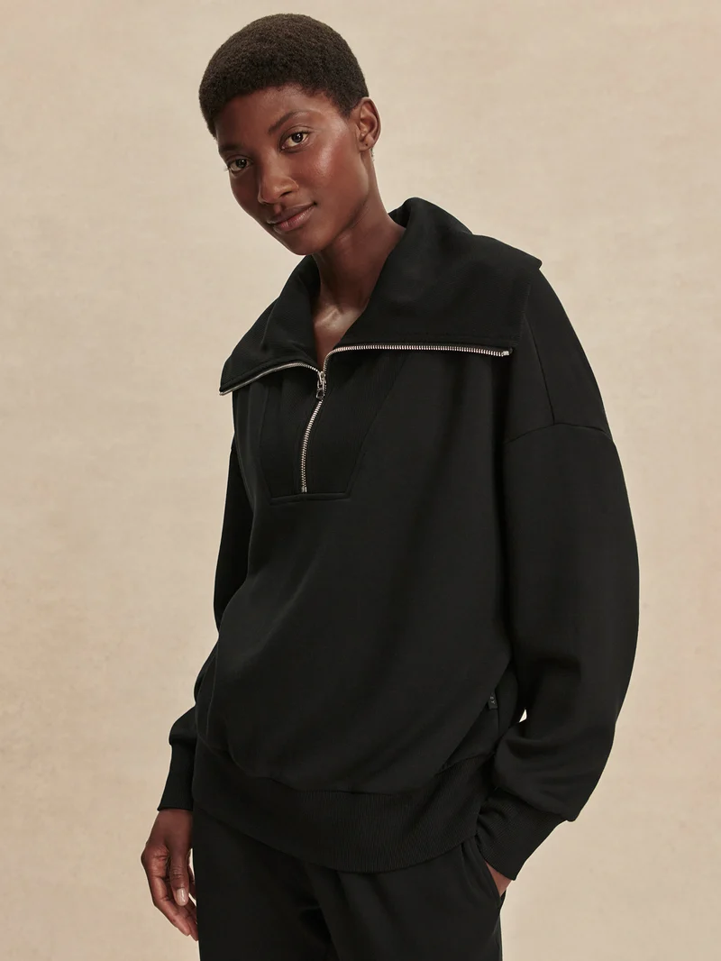 Catherine Half Zip Sweat