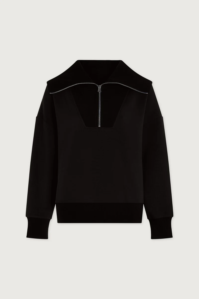 Catherine Half Zip Sweat