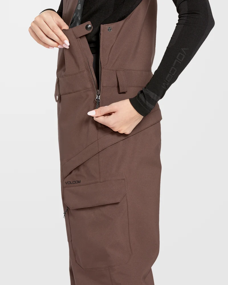 Creston 3D Stretch Bib Latzhose - Mahogany