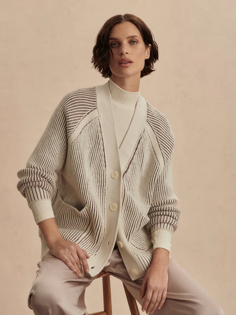 Jude Plated Cardigan