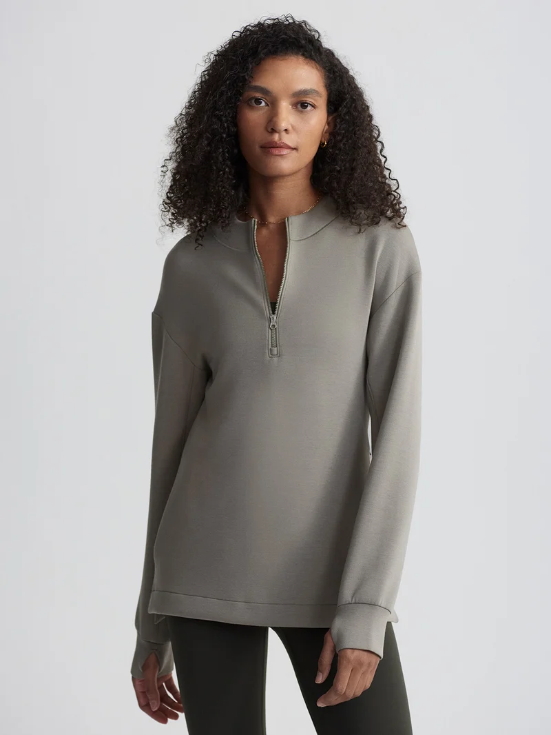 Cleo Half-Zip Sweat