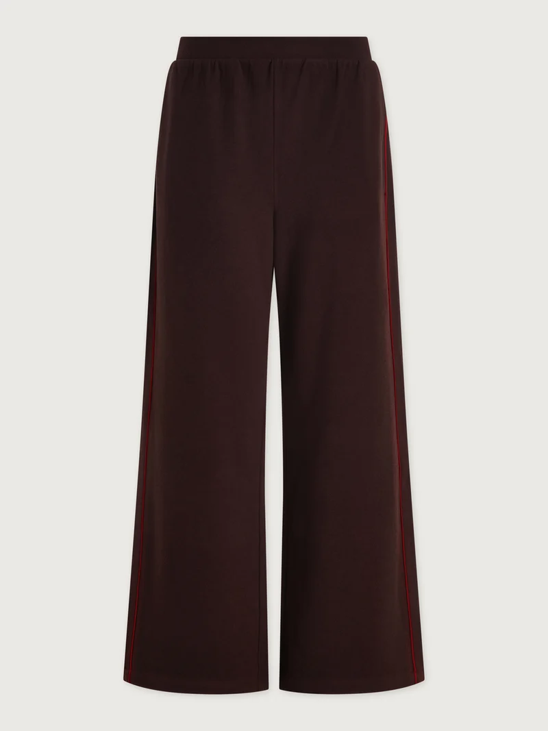 Brushed Rib Wide Leg Pant 30