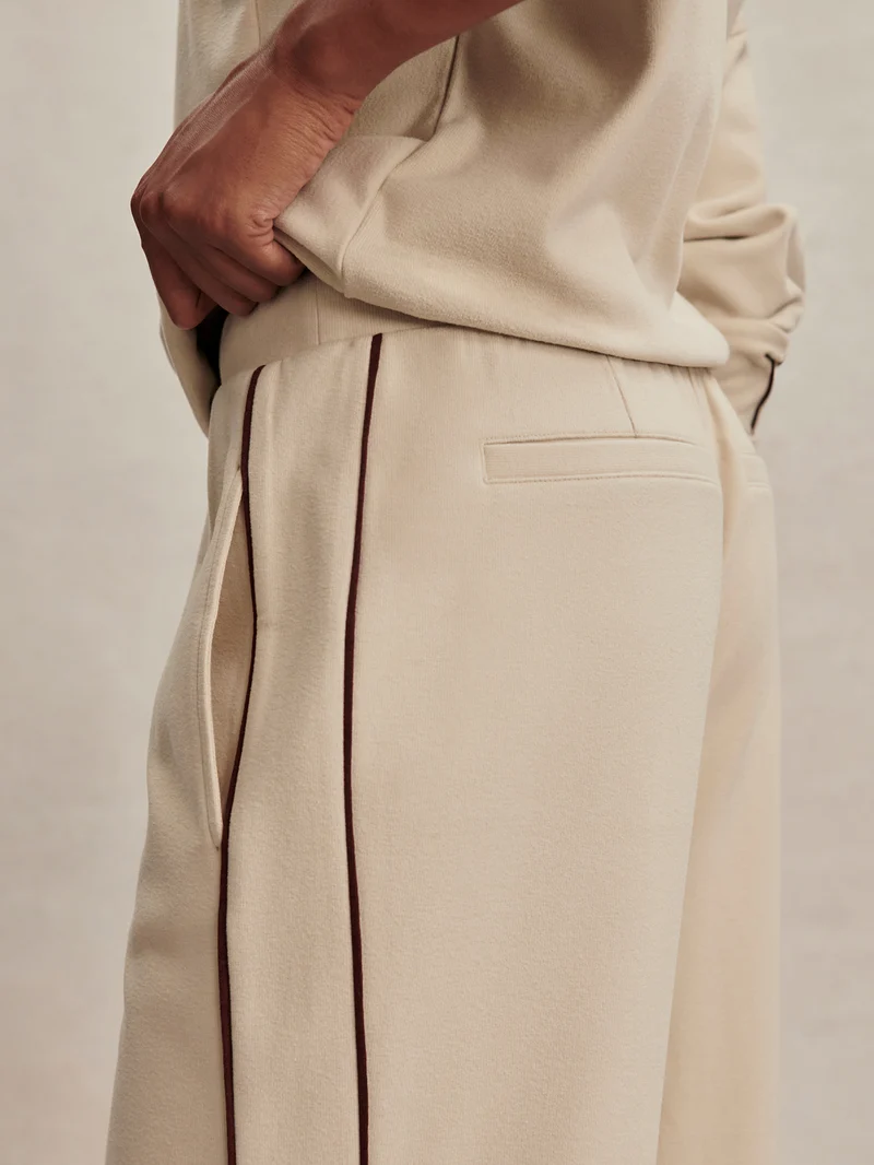 Brushed Rib Wide Leg Pant 30