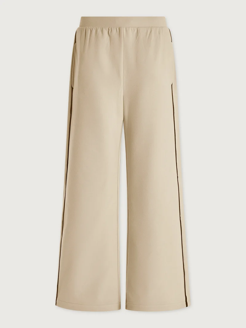 Brushed Rib Wide Leg Pant 30